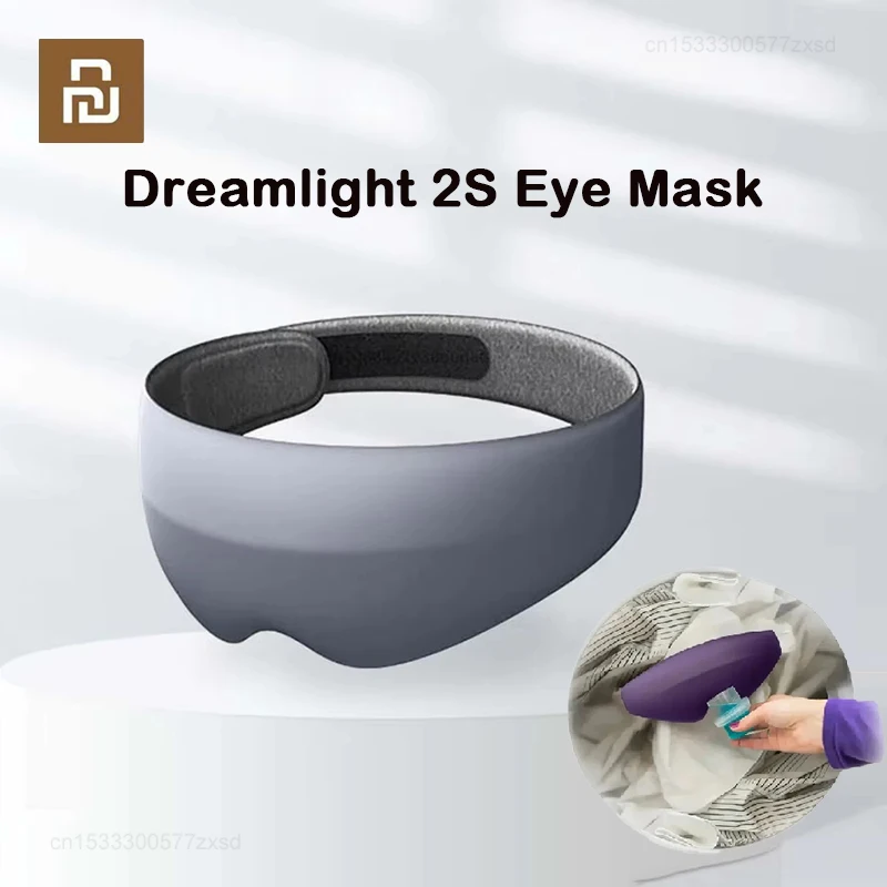 Xiaomi Dreamlight Shading Eye Mask 2S Full Relaxing Sleeping Mask Block Out Light Portable Travel Sleeping Aid Adult Eye Masks