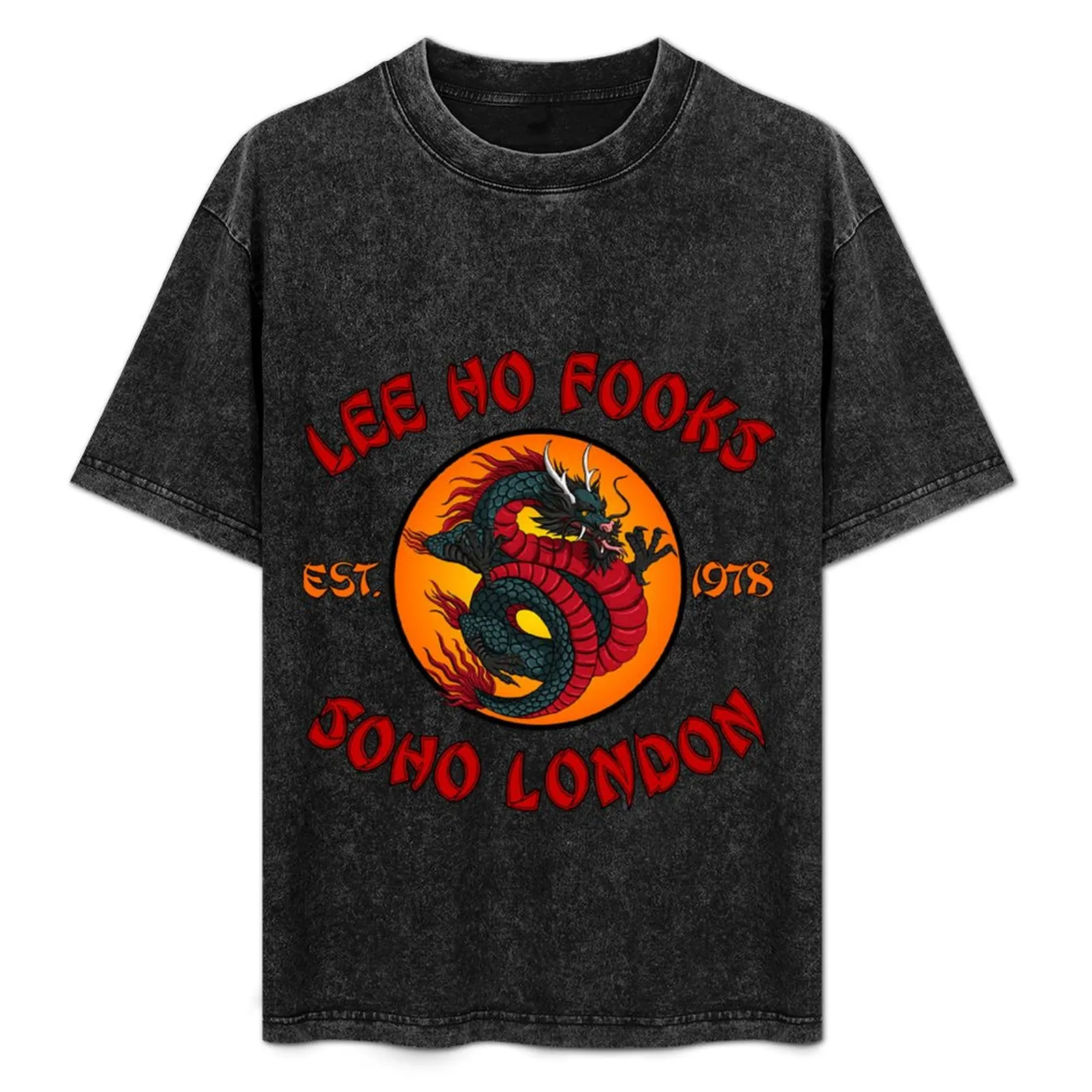 Lee Ho Fooks Soho London T-Shirt vintage customizeds summer clothes men graphic t shirts