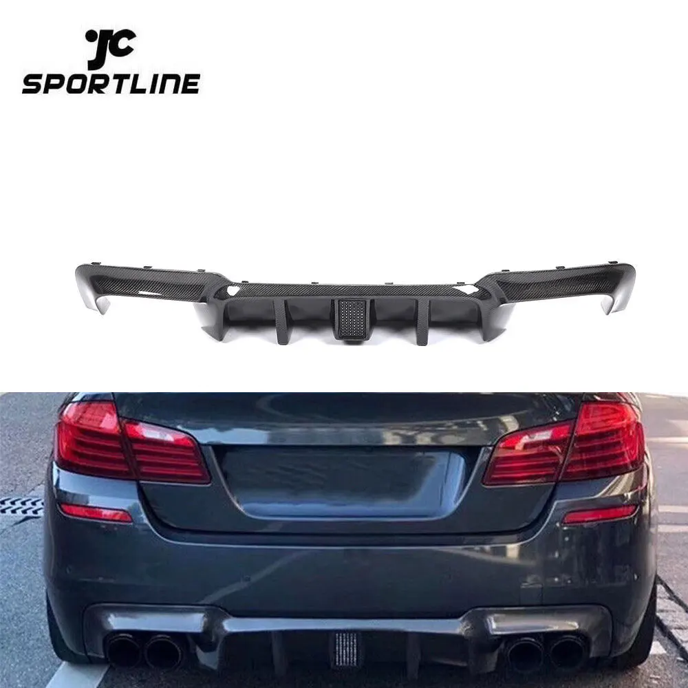 

Carbon Fiber F10 M TECH Rear Diffuser For BMW F11 F18 528i 530i 535i 550i M Sport 13-16