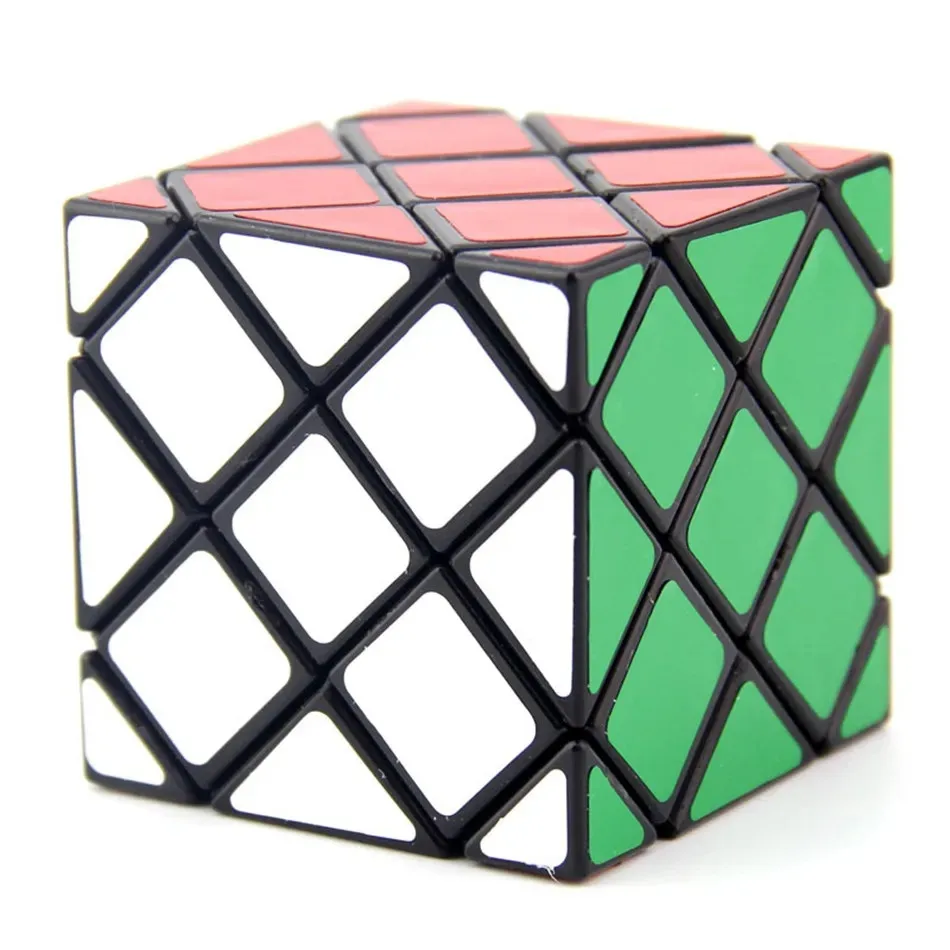 LanLan Idea 8 Axis Hexahedron Skewbed Magic Cube Professional Speed Puzzle Cubo Magico Antistress Educational Toys Holiday Gifts