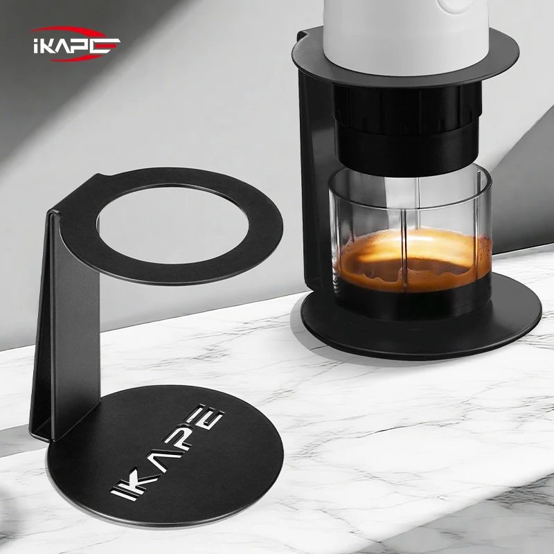 

IKAPE Portable Coffee Machine Bracket,Metal Coffee Drip Stand,Espresso Machine Bracket,Suitable For Camping/Home Trips