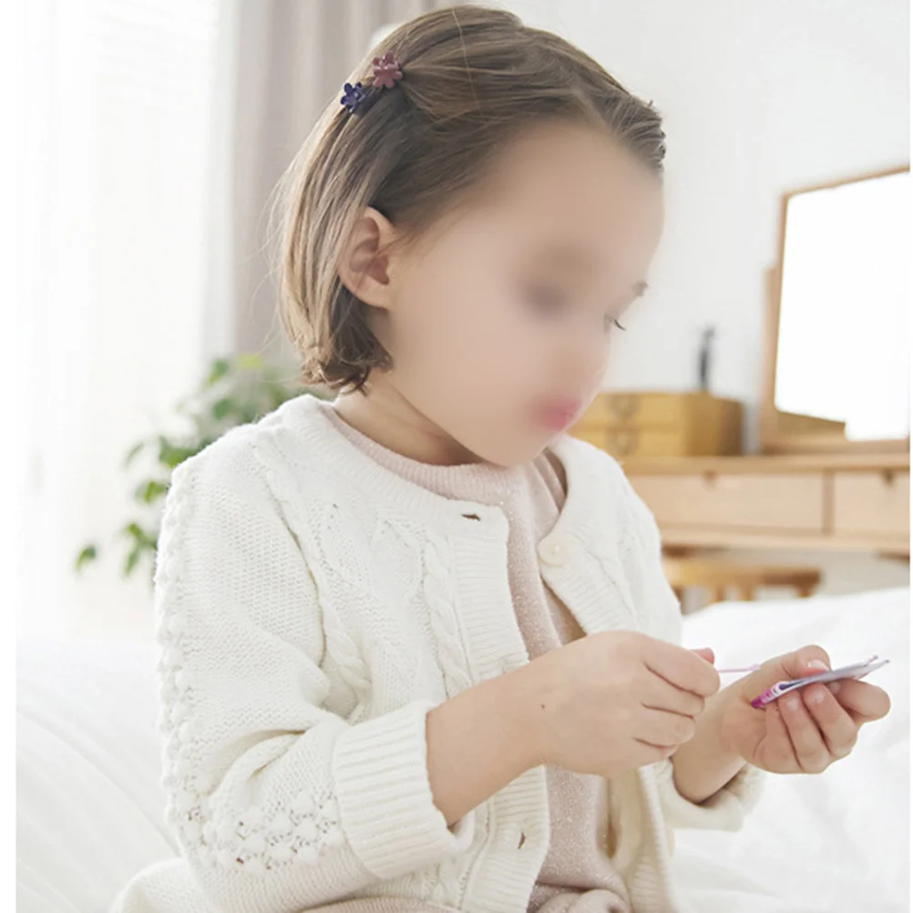 50 قطعة مخلب شعر صغير زهرة تصميم الانفجارات دبوس 13 سنتيمتر دبابيس الشعر لطيف لارتداء اليومي حفلة هدية مشبك شعر