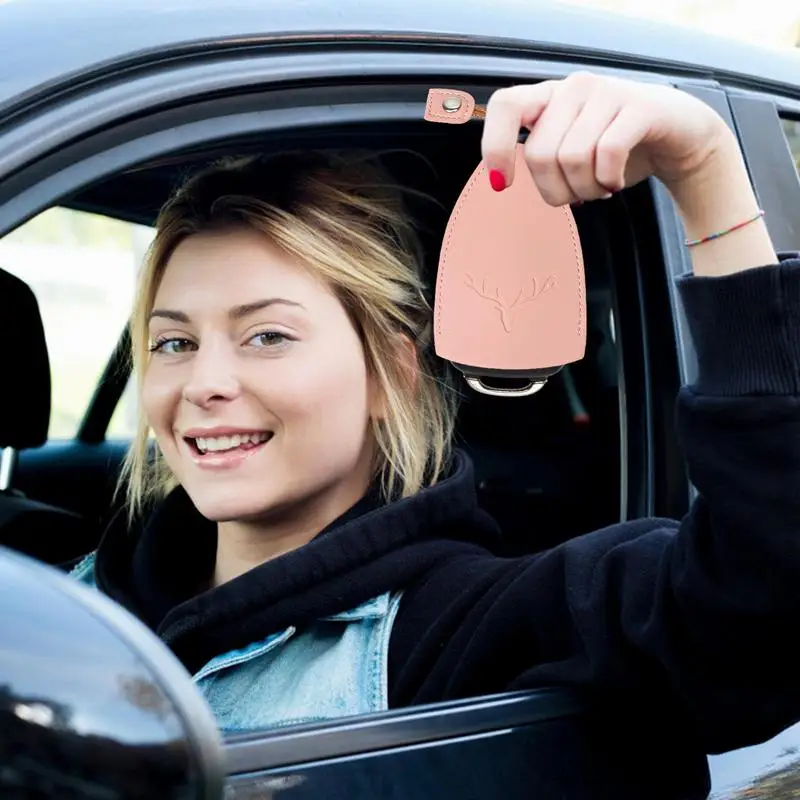 Custodia per chiavi per auto carina custodia per chiavi estraibile per chiavi dell'auto Organizer per chiavi in pelle PU custodia per chiavi per auto custodia per chiavi portachiavi