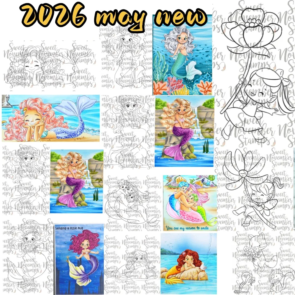 

2026 May new flower Medal Framework clear silicone stamps for DIY scrapbooking craft supplies stamp photo album card making