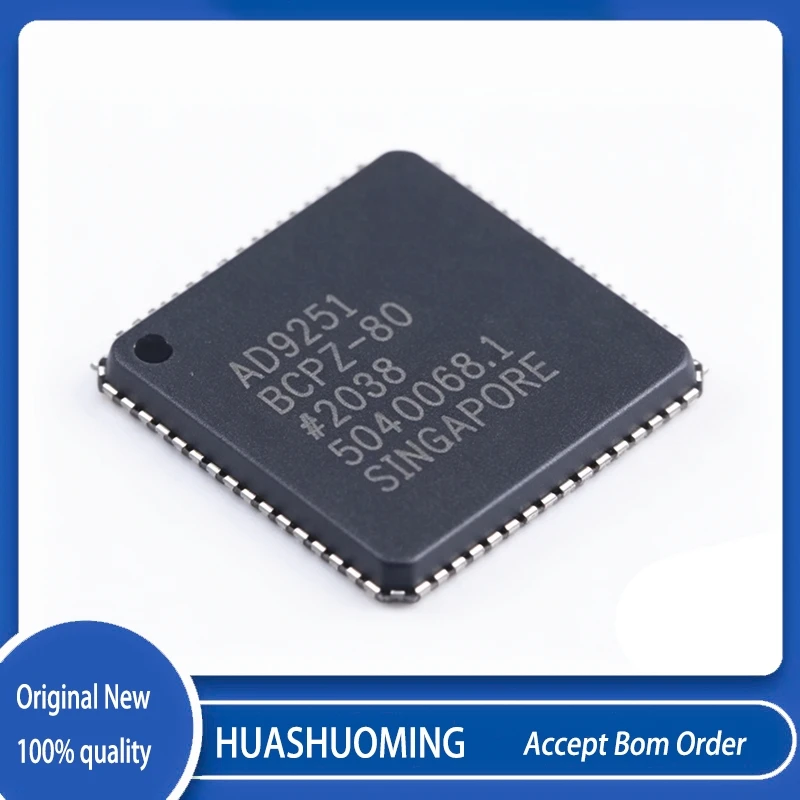 1Pcs/Lot  AD9251BCPZ-80  AD9251BCPZ   AD9251  LFCSP-64