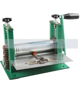 Hand-Operated Small Leather Drawing Machine Sub-Layer Extension Machine Manual Leather Stripper Glue Cylinder Machine