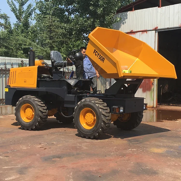 Professional dump truck 4x4 axel minidumper mini dumper 2.0M3 wheeled hot sale