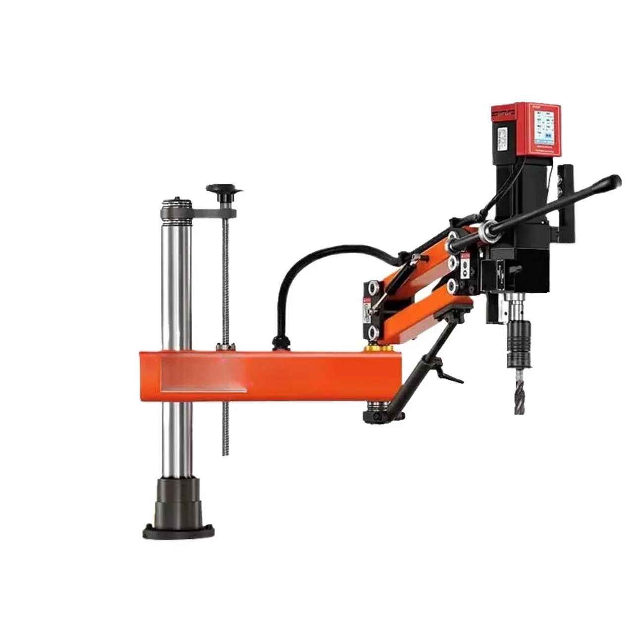 

Multifunctional drilling and tapping machine Universal electric drilling machine Double gear high and low speed adjustment