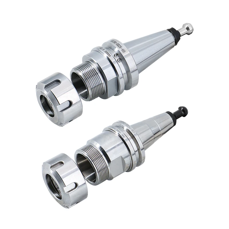 محور دوران ماكينة CNC ، HLTNC BT30 ، حامل أدوات التوازن الديناميكي ، ER16 ER20 ER25 ER32 Nut ، الطول 45 60 70 nc