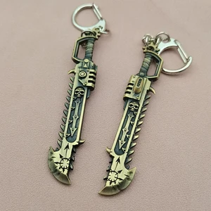 GMAE Keychain Warhammer Forged War Hammer 40k periphere Präzision aktueller Serra Schwert Chaos Legal Chaos Schlüsselbund 8 Hauptverkäufe 40k Chaos - №6