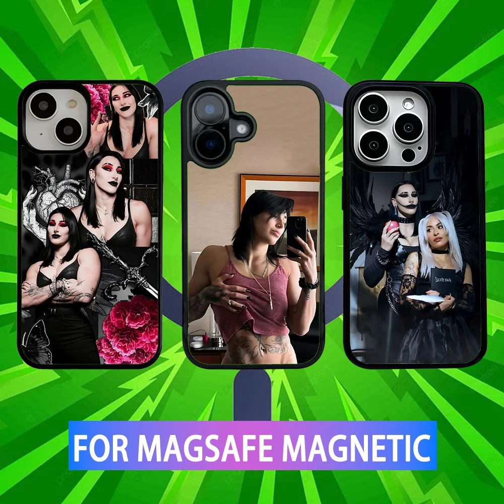 

R-Rhea R-Ripley Wrestler Phone Case For iPhone 16,15,14,13,12,11,Pro,Max,Plus,Mini,SE New Magsafe Magnetic Wireless Charging