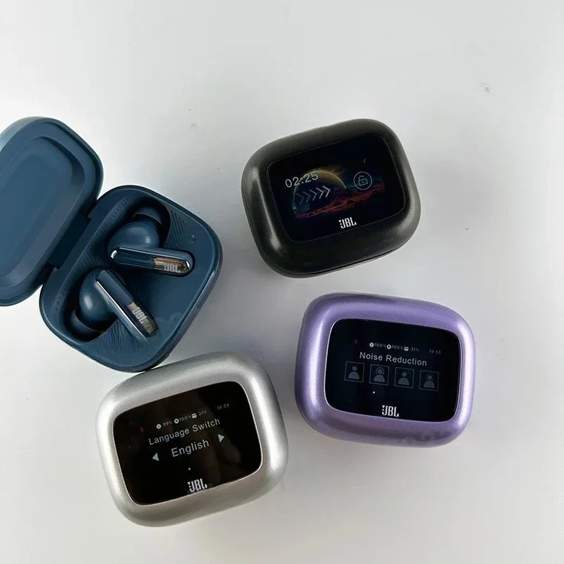 Original JBL Live Beam 3 True Wireless Bluetooth Earbuds with LED Smart Display 6