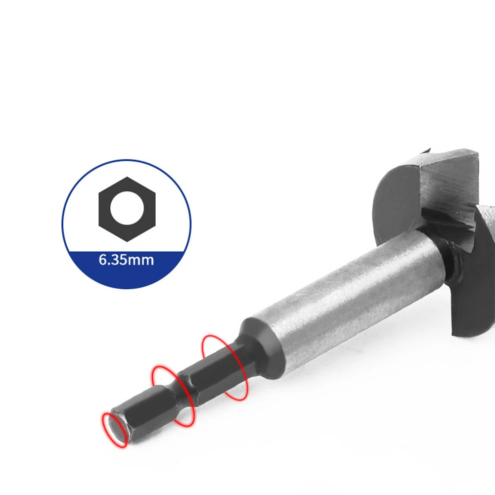 8mm-25mm Drill Bit Woodworking Drill Bit Woodworking Projects Neat Drilling Easy Chip Removal High Carbon Steel