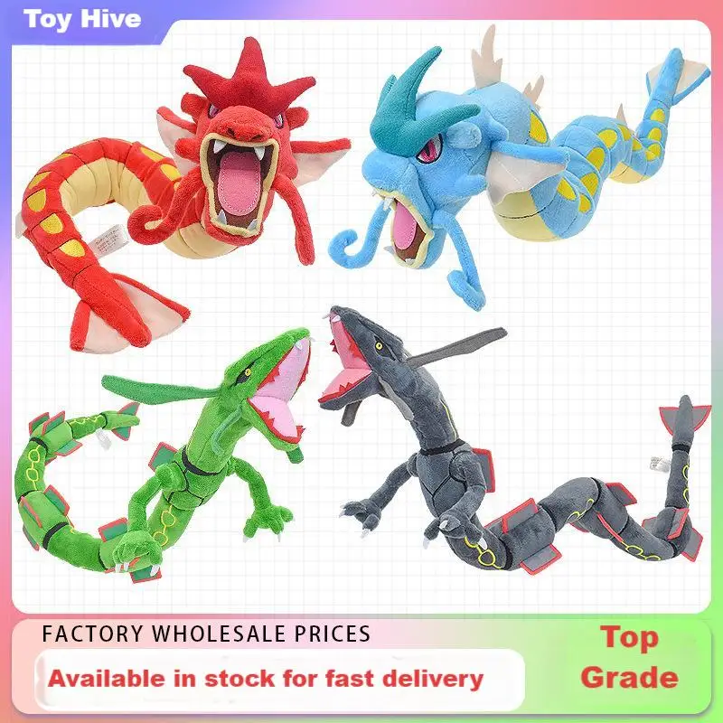 

Toy Hive Dragon Plushie Stuffed Plush Toys Mega Rayquaza Gyarados Anime Dolls For Kids Birthday Gift or Party Soft Plushies