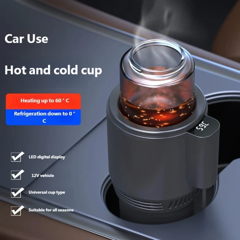 400B 12V Car Drink Warmer And Coolers Car Refrigerator For Coffee Drink And Water
