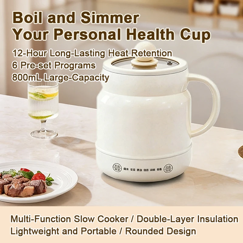 Portable Electric Multifunctional Travel Pot 2