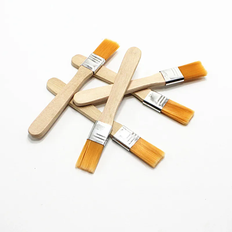 2025 Hot Sale Wooden Handle Brush Nylon Bristles Welding Cleaning Tools for Solder Flux Paste Residue Keyboard - zdjęcie 1