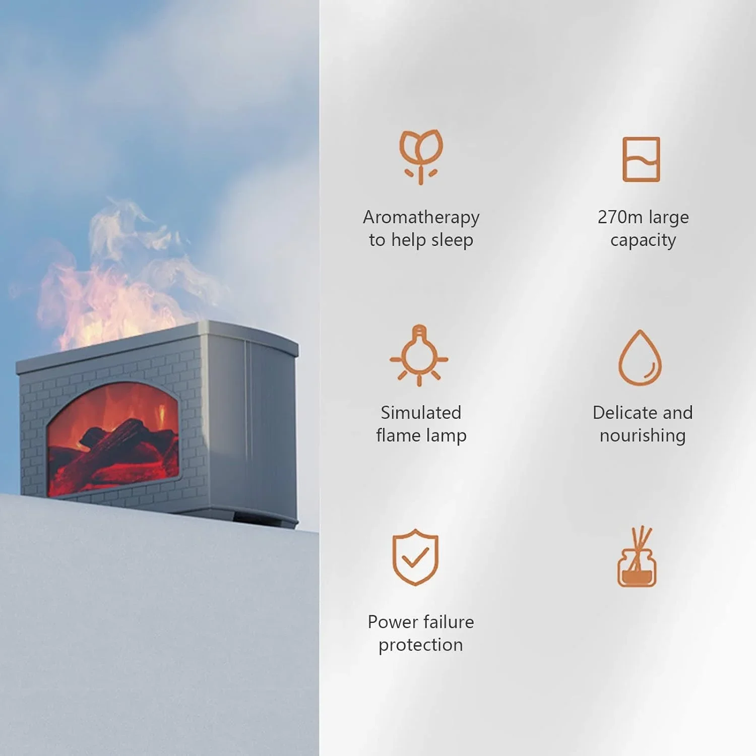 USB Powered, Aroma Mini Diffuser for Enchanting Bedroom Ambiance, Ideal Nordic Style Birthday Gift, Humidifiers for Bedroom