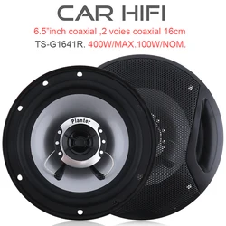 2pcs 4/5/6.5 Inch HiFi Coaxial Car Speaker 280/300/400W Vehicle Door Audio Music Stereo Full Range Frequency Automobile Speakers