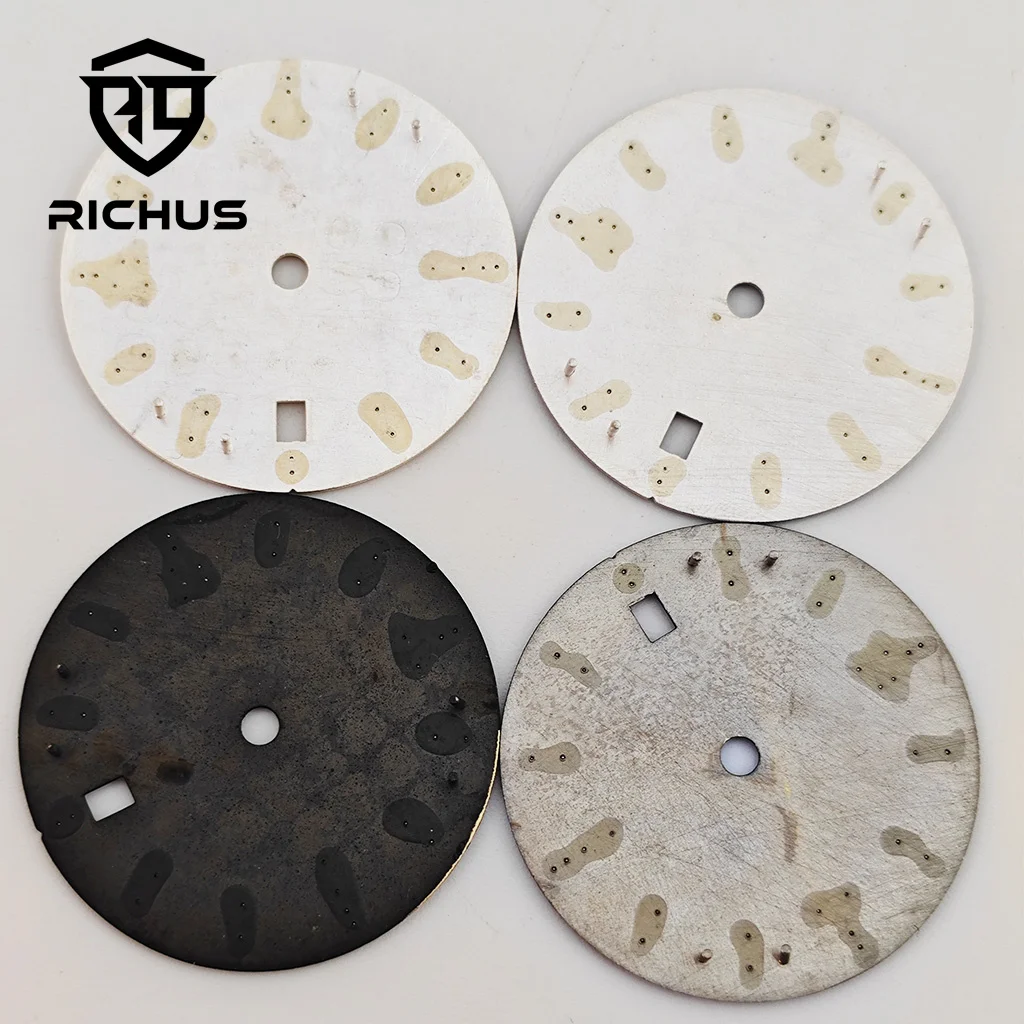 RICHUS NH35 Watch Dial 31mm Watch Dial Fit NH34 NH35 NH36 Movement Fit 3/3.8 O'clock Crown