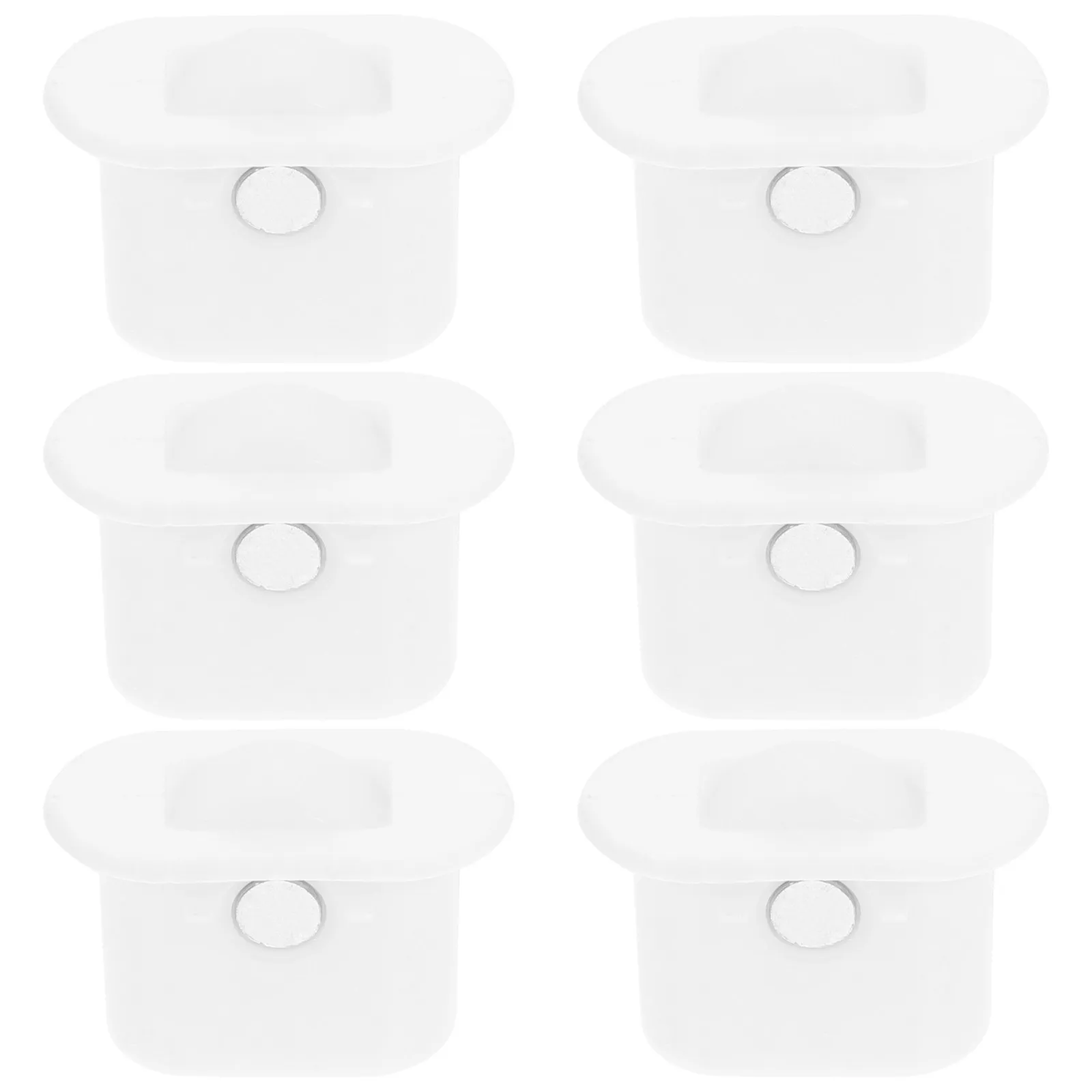 6Pcs Heavy Duty Sliding Cabinet Rollers for Display Cabinets Food Showcase Windows Glass Doors Low Noise Precision Bearing Quiet