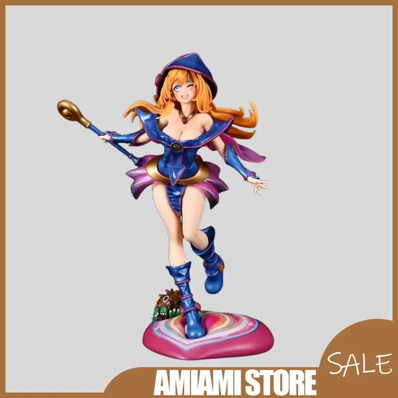 

25cm Dark Magician Girl 2.0 Figure Yu-Gi-Oh! Aftershock Series Yami Yugi GK Model Limited Edition Anime Statue Collector's Item