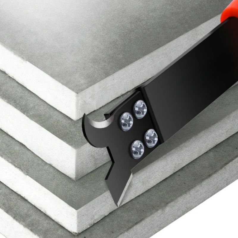 Imagem -04 - Faca de Corte de Gesso com Lâmina Recém-atualizado Placa de Cimento Placas de Cálcio de Silício Raspador Ferramenta de Corte sem Poeira Diy