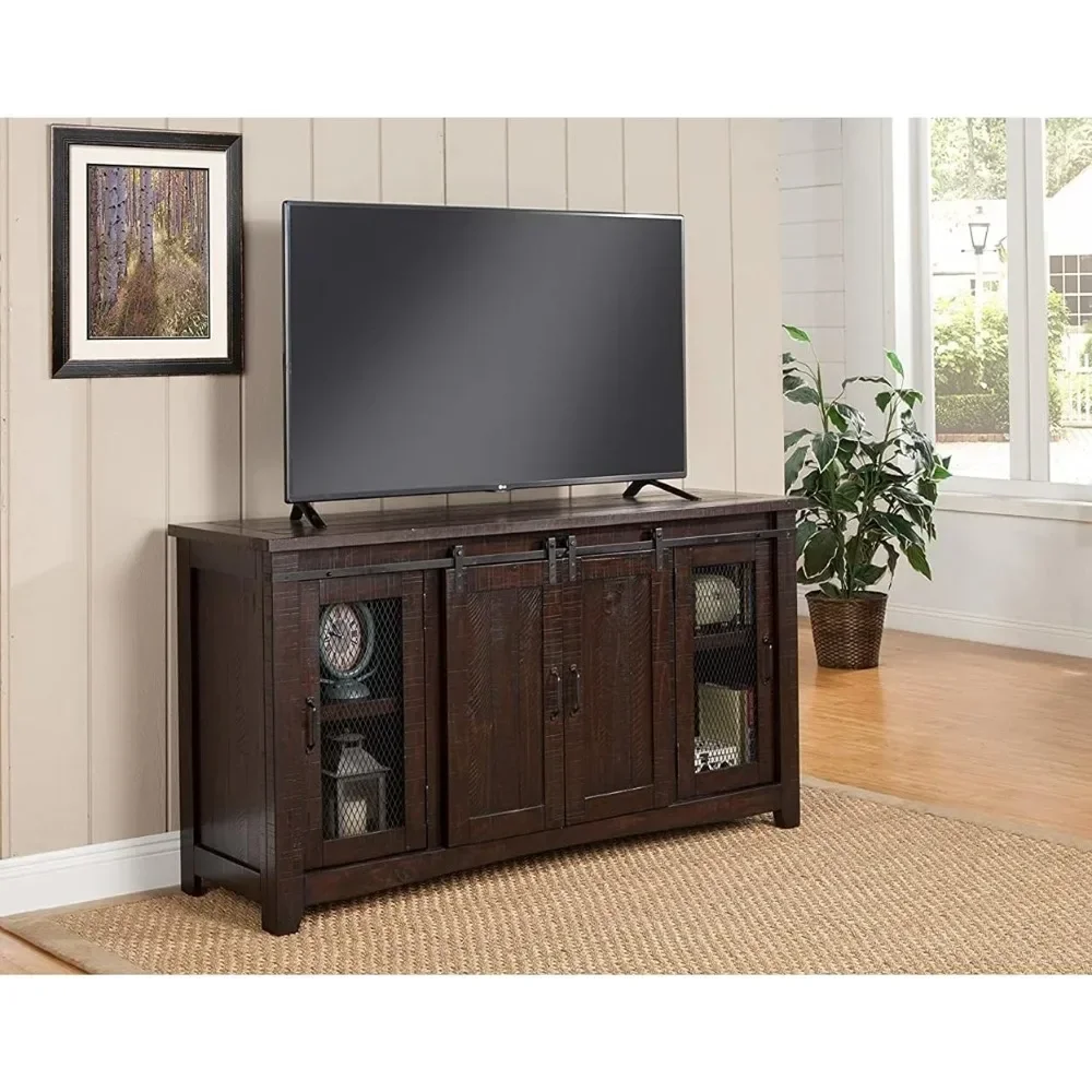 

90908 Durango 65" TV Stand, Espresso tv stand living room furniture cabinet modern tv stand