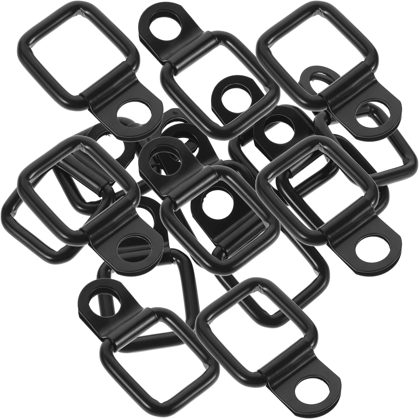 

8Pcs Car Top Cover Tie Down D Rings Heavy Duty Metal Anchor Hooks Trailer Tie Down Anchors Cargo Trunk Replacement