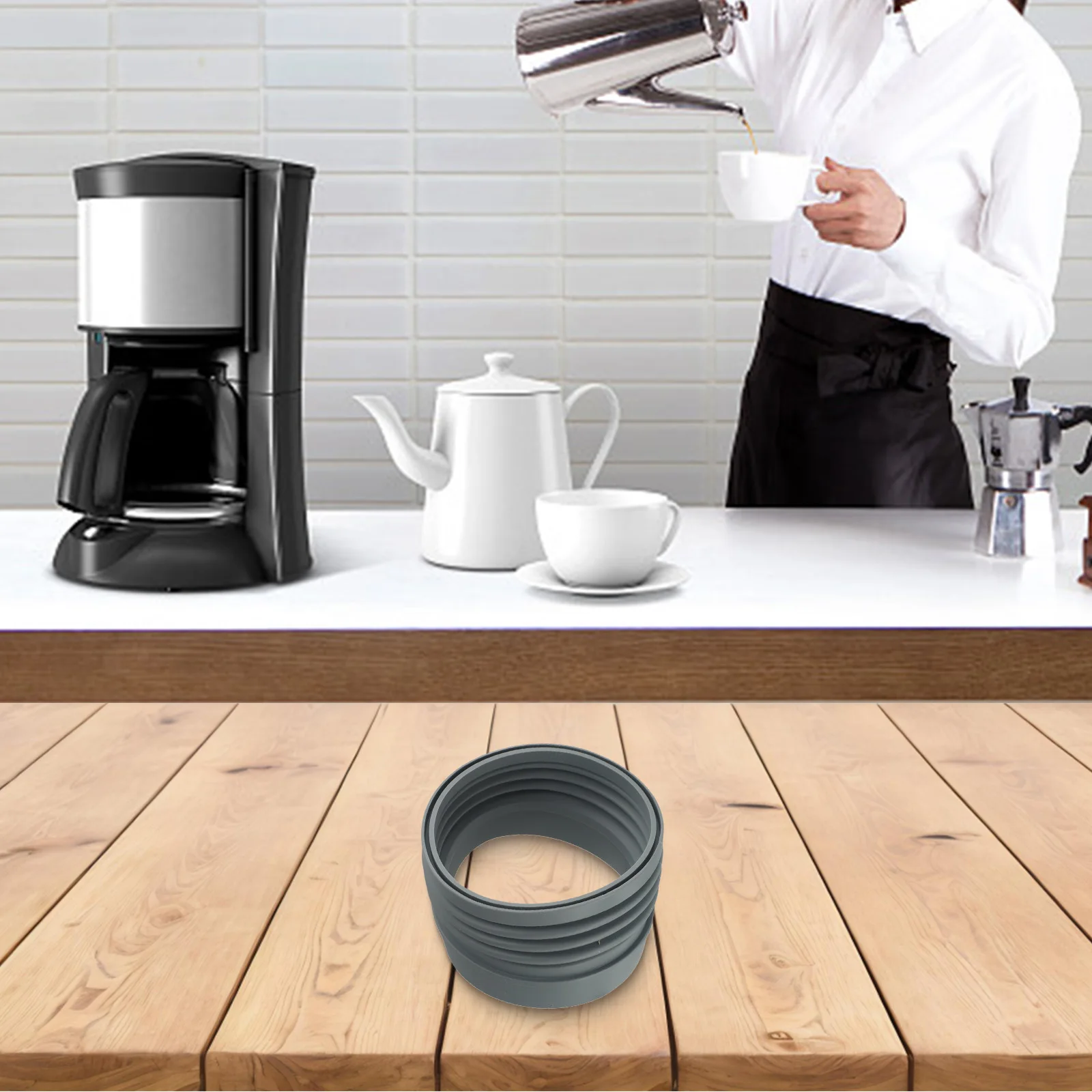 

Coffee Brewing Color Grey Coffee Grinder Optimized Performance Enhanced Coffee Extraction Long-term Durability