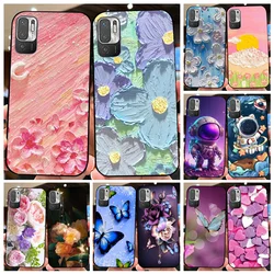 For Redmi Note 10 5G Case M2103K19G Soft Silicone Phone Shell For Xiaomi Redmi Note 10 JE Shockproof Bumper Cover Coque Fundas