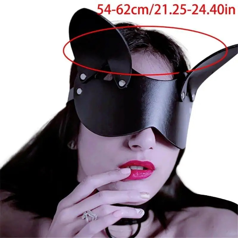 652F قناع جلدي قناع حفلة تنكرية لأزياء الهالوين التنكرية #6