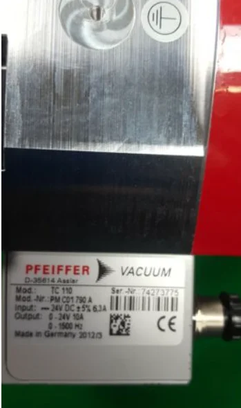 PFEIFFER HIPACE300 Turbo Bomba Molecular Bomba de Vácuo Sem Óleo Bomba Vácuo