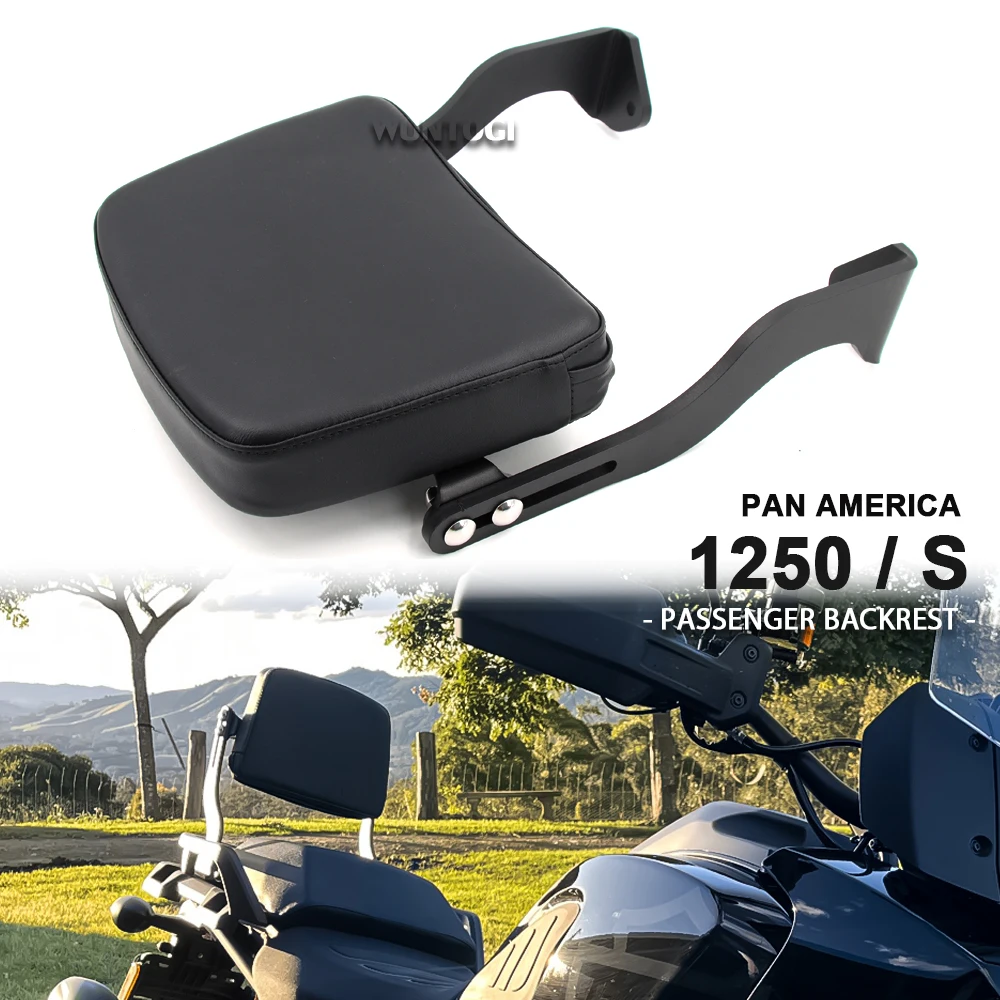 

Motorcycle Accessories Passenger Pillion Seat Rear Backrest Cushion Back Rest Pad For Pan America 1250 Special PA1250S RA1250S