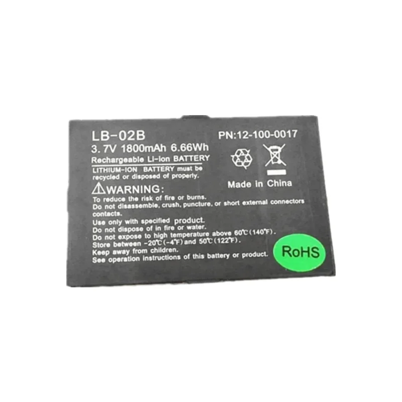 

Rechargeable 3.7v 1800mah li-ion battery for BIOLIGHT LB-02B AnyYiew A2