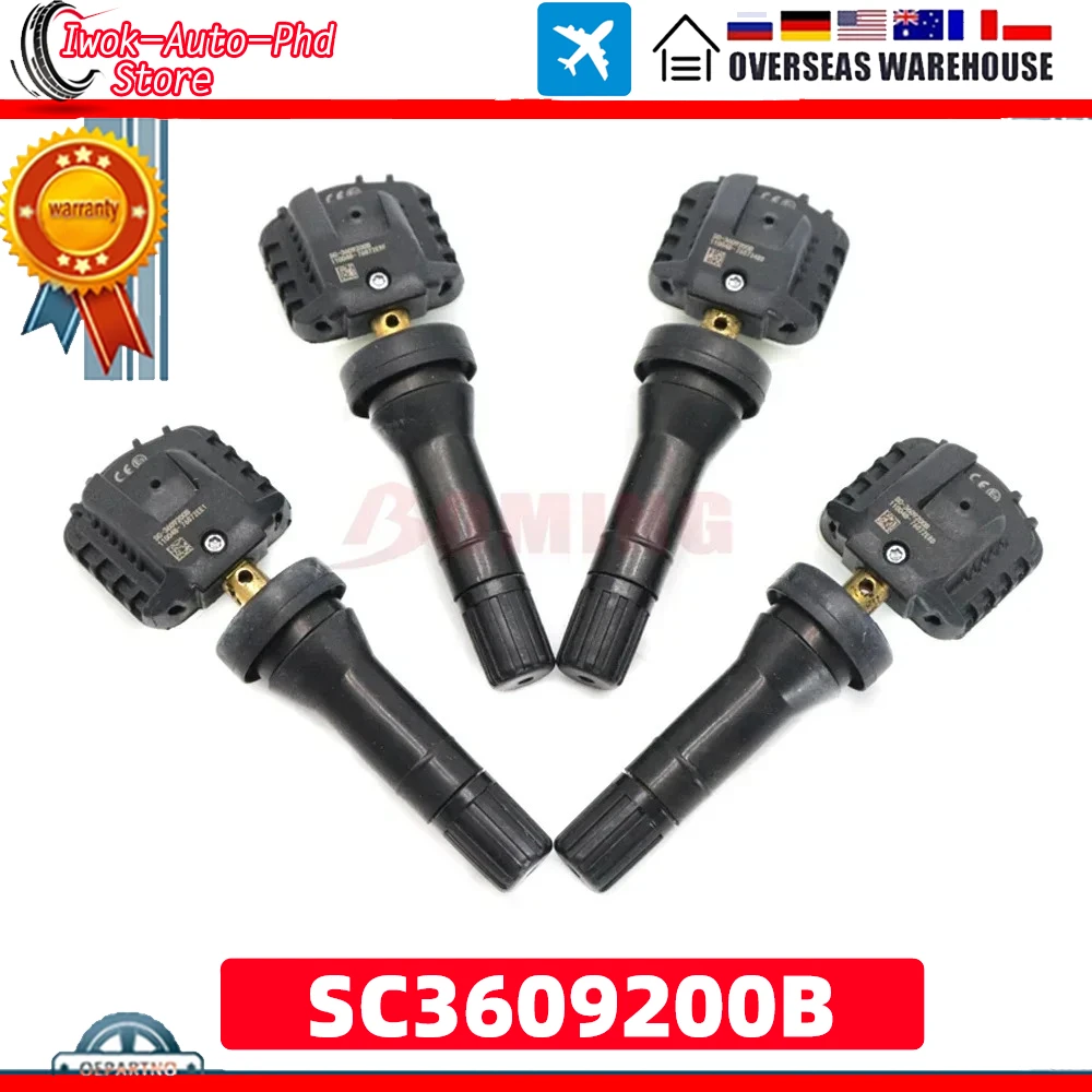 

Датчик контроля давления в шинах TPMS SC3609200B для BYD Dolphin E9 F3 Han EV Qin PLUS EV Song EV/PLUS/PLUS EV/Pro/Pro DM Tang DM