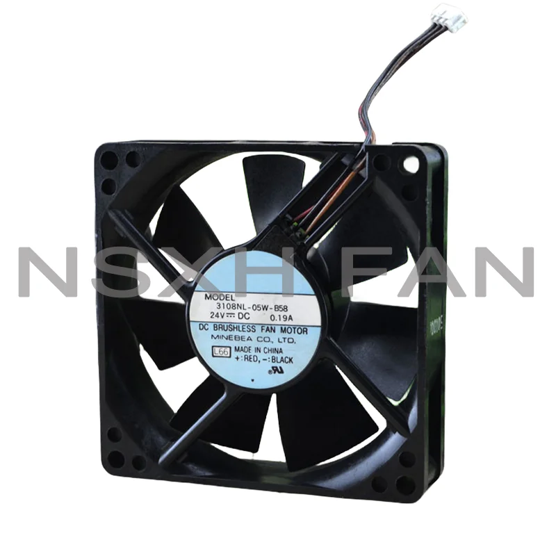 Originele 3108nl-05W-B58 24V 0.19a 8020 8Cm Inverter Koelventilator