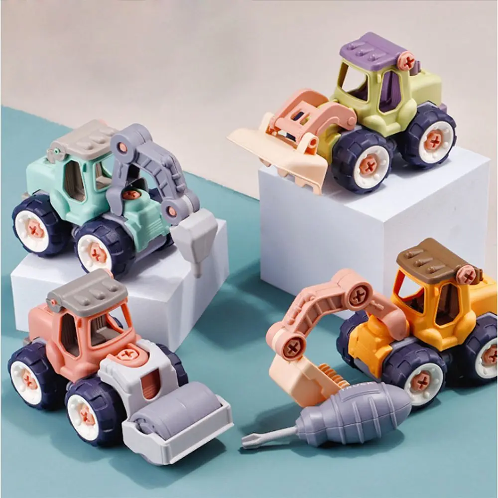 

Toy Creative DIY Assembly Truck Toy Car Toy Driver Engineering Truck Toys Assembly Truck Kids Toy Car Excavator Model Car Model