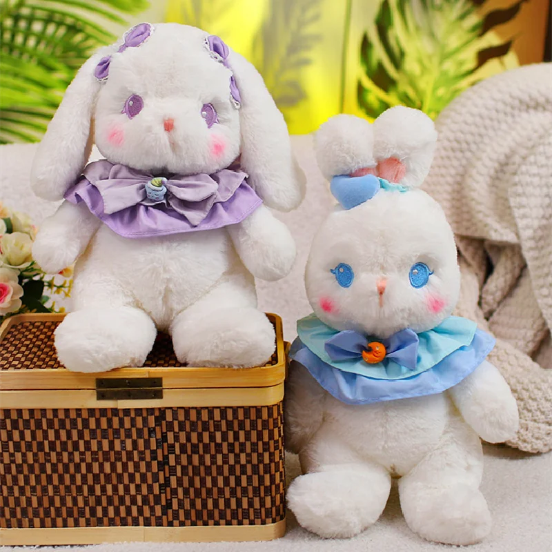 

40-65cm Kawaii Lolita Rabbit Plush Toy Cute Stuffed Animals Bunny Plushies Doll Anime Soft Kids Babys Toys for Girls Room Decor