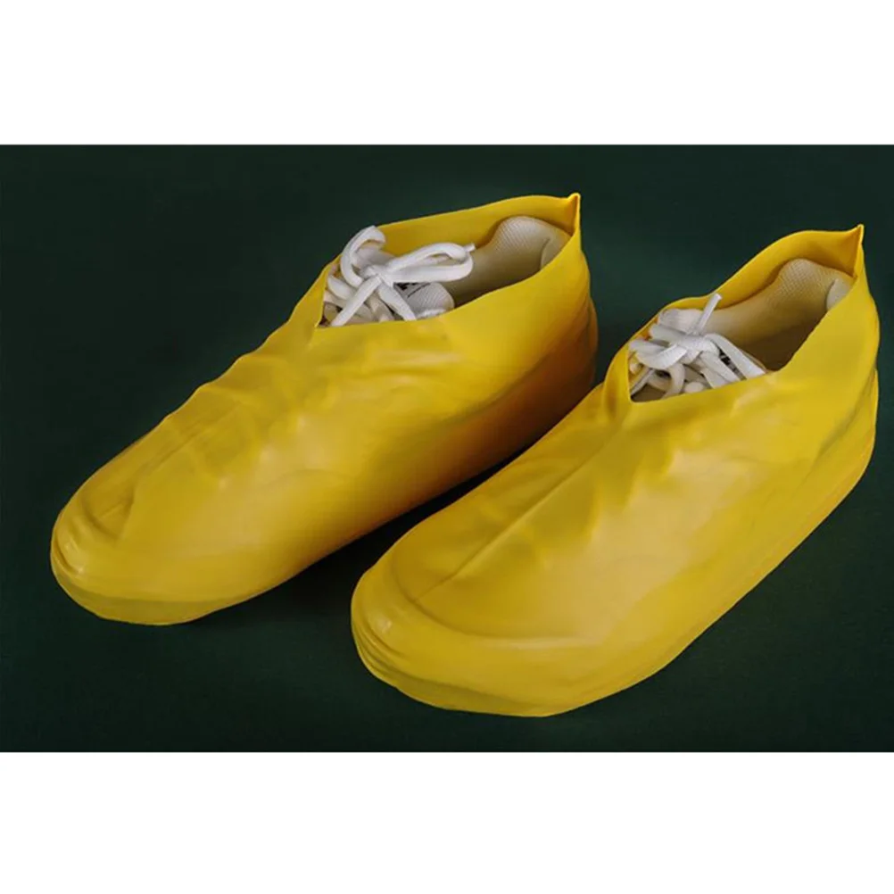 

Waterproof Shoe Covers Soft Latex Anti-slip Rain Protectors Elastic Non_slip Outdoor Boot Case For Travel Beach Camping