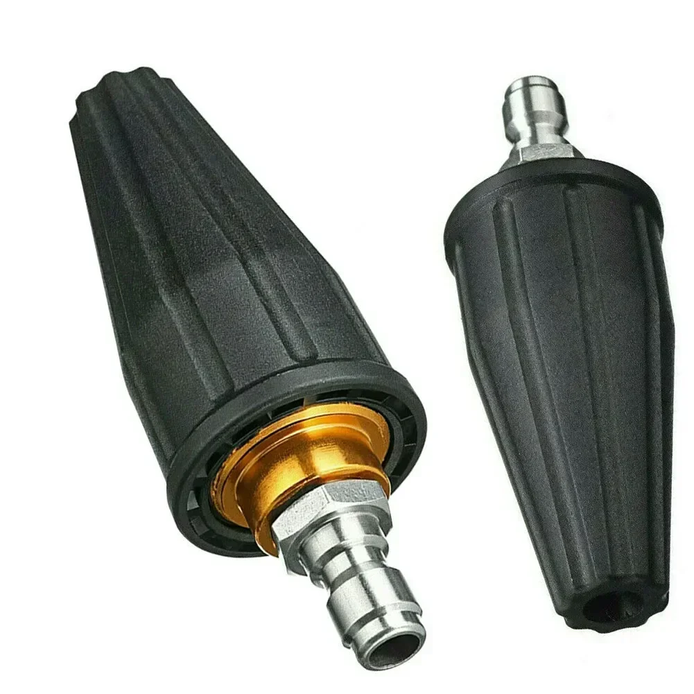 3600PSI* High Pressure Washer Release Jet Wash Quick Rotating Turbo Nozzle Tip For High-pressure Water Rotating Pistol