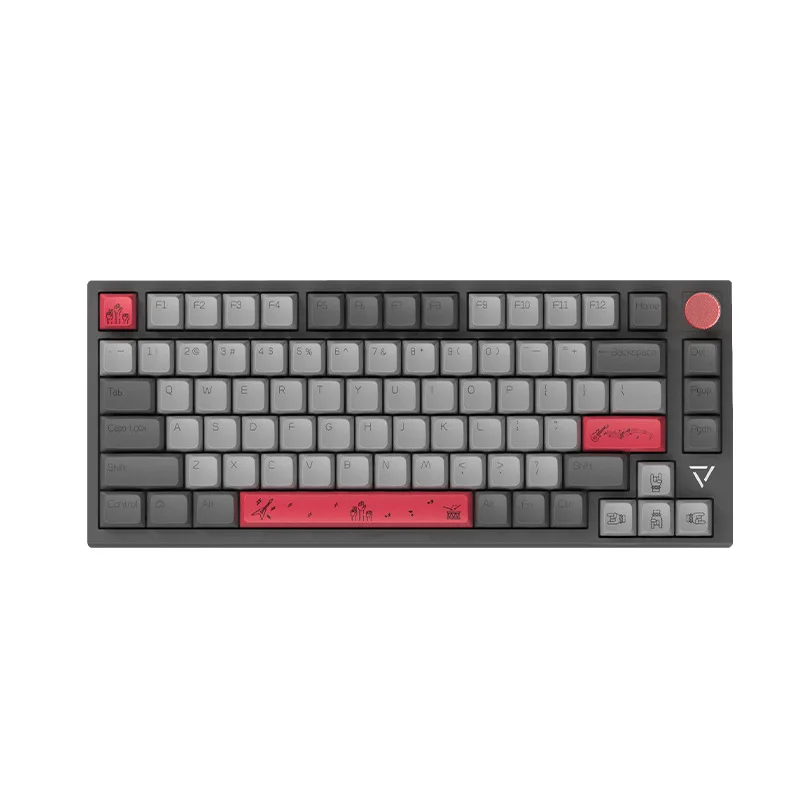 

AK816 mechanical keyboard wireless 2.4G Bluetooth three-mode hot-swappable 87-key game keyboard