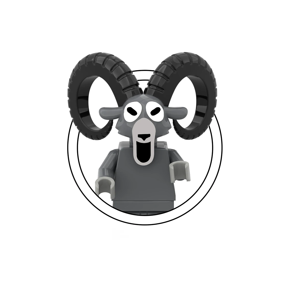 ألعاب مكعبات بناء غزال الغابة الجديدة 99 ليلاً، كتل نموذج الماعز على شكل بومة وحش الغابة، هدايا عيد الميلاد للأولاد