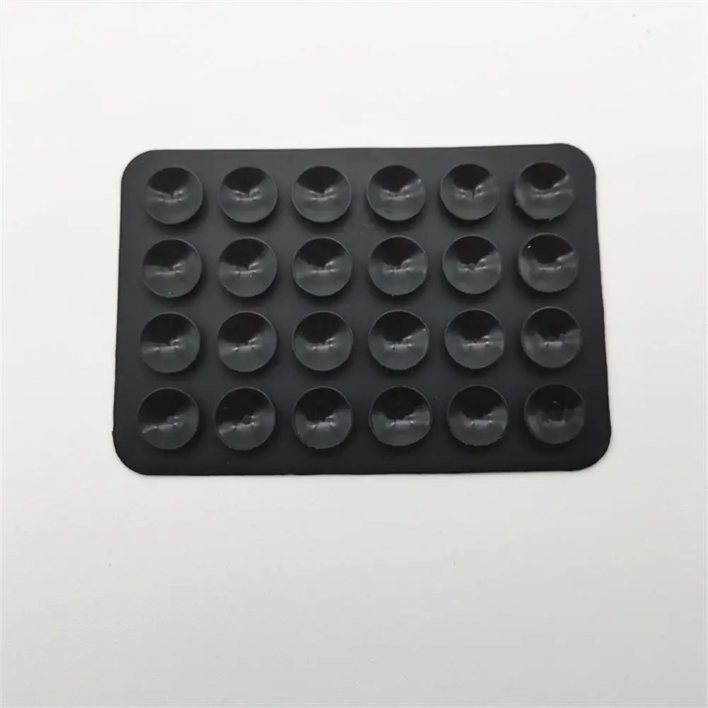 Multi-function Silicone Suction Cup Portable Design Square 24 Tablets Single-sided Applicable To Ipad Mobile Phone Holder