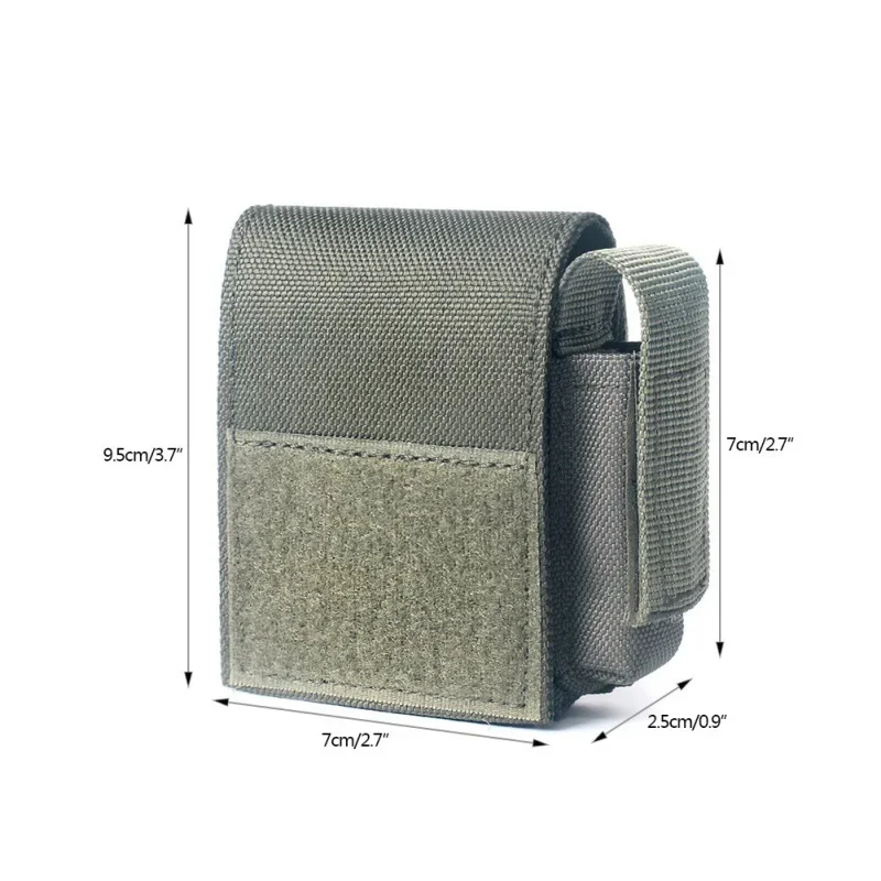 Portable Molle Pocket Hunting Bag Compact Waterproof Edc Pouch Tactical Organizer Nylon Waist Pack Outdoor Pocket Cigarette bag