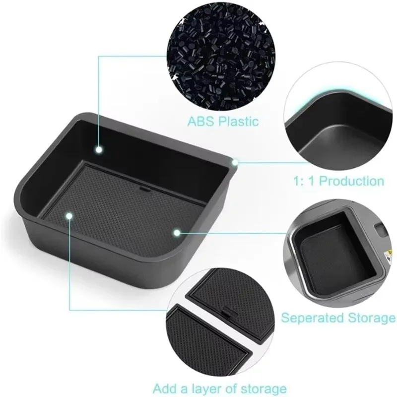 

Топ!-Автомобильный подлокотник, лоток для хранения, ящик для хранения центральной консоли для Toyota Land Cruiser Prado 250/Lexus GX550 2024-2025