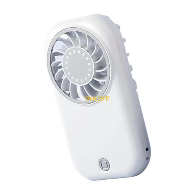 96GF Mini Handheld Fan Battery Operated Small Personals Portable Fan Speed Adjustable USB Rechargeable Fan for Indoor Outdoor