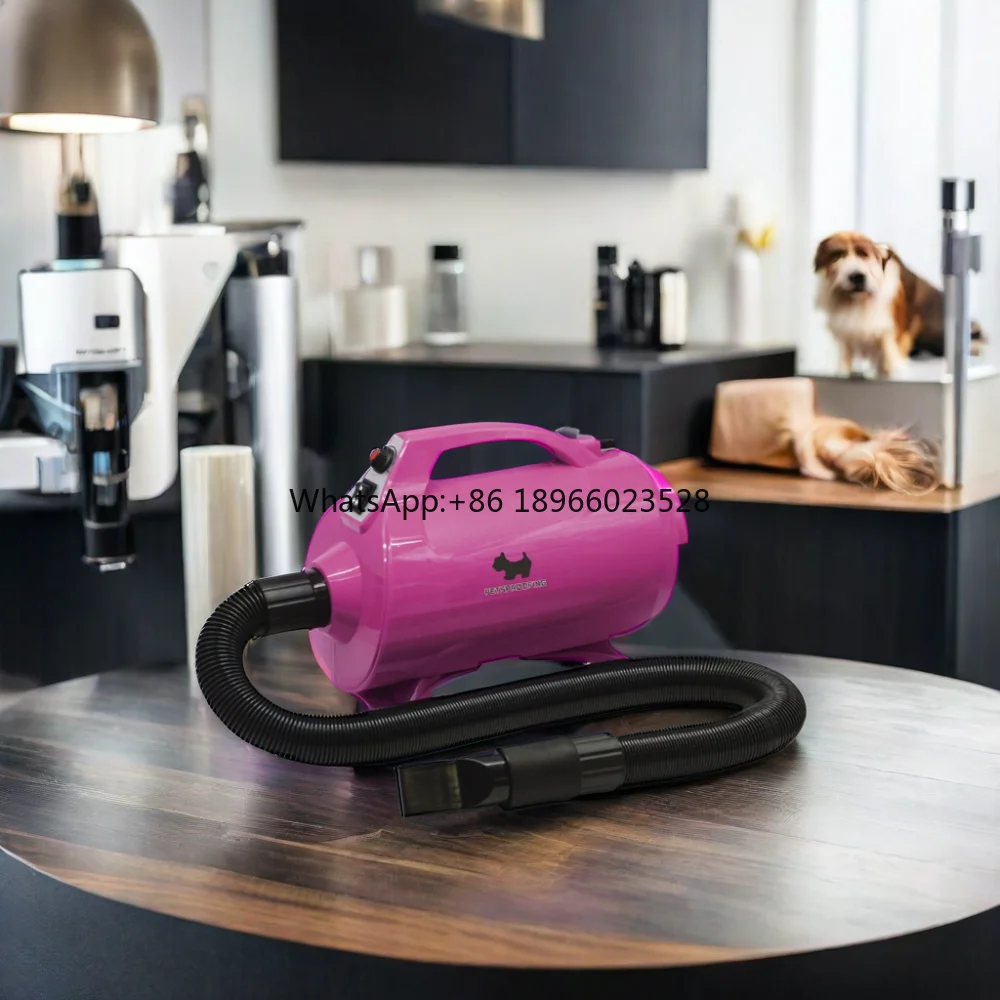 High-Speed Dog Hair Dryer Portable High-Power Mute Blower Heater Pet Grooming Dryer Machine Charge Other Pet Products