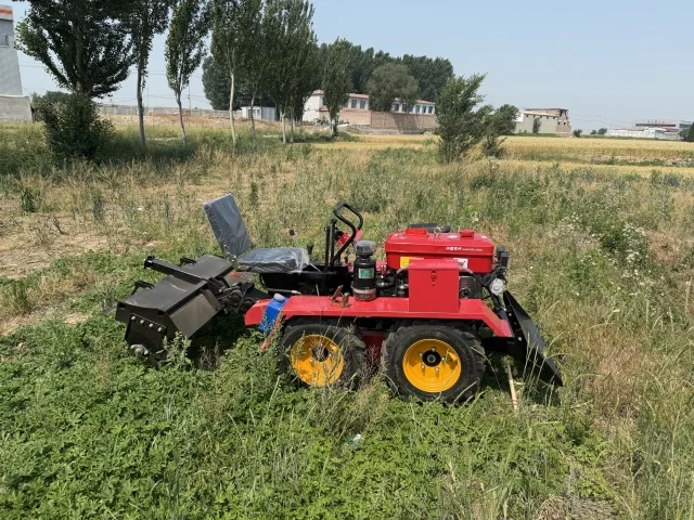 Inquiry About 25HP Portable Four-Wheel Drive Tiller Machine Small Tractor Agricultural Machinery Diesel Mini Power Tiller