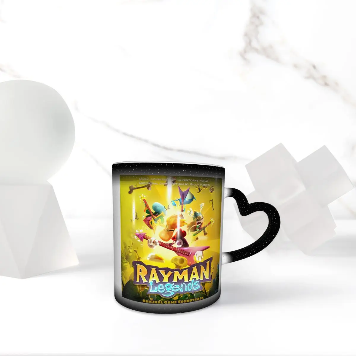 كوب ألعاب كرتونية Rayman Legends، أكواب قهوة سيراميك مضحكة، أكواب شاي، كوب حليب، أدوات للشرب هدية للأصدقاء